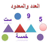 العدد والمعدود-ورقة عمل